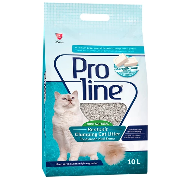 Pro Line Sabun Kokulu Kedi Kumu 10 LT