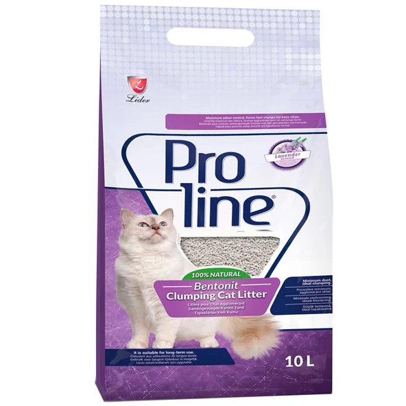 Pro Line Lavanta Kokulu Kedi Kumu 10 LT