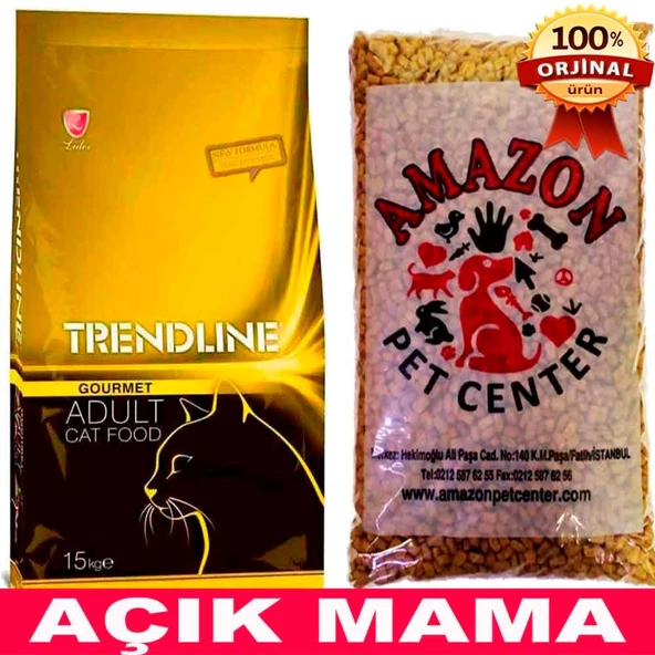 Trendline Gourmet Kedi Maması Açık 1 Kg