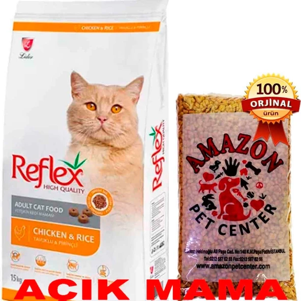 Reflex Tavuklu Kedi Maması Açık 1 Kg