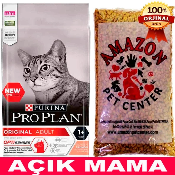 Proplan Somonlu Kedi Maması Açık 1 Kg