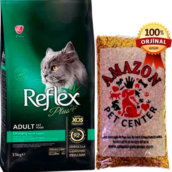 Reflex Plus Urinary Tavuklu Kedi Maması Açık 1 Kg