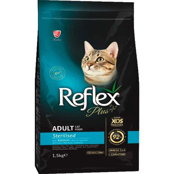 Reflex Plus Somonlu Kısırlaştırılmış Kedi Maması 1,5 Kg