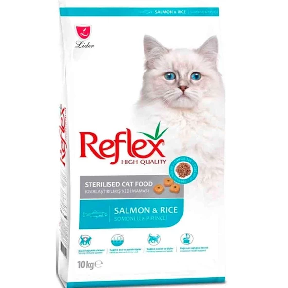 Reflex Somonlu Kısırlaştırılmış Kedi Maması 10 Kg