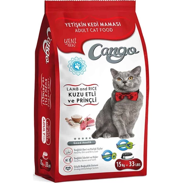 Cango Kedi Maması Kuzu Etli 15 KG