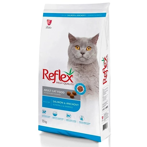 Reflex Hamsili Yetişkin Kedi Maması 15 kg