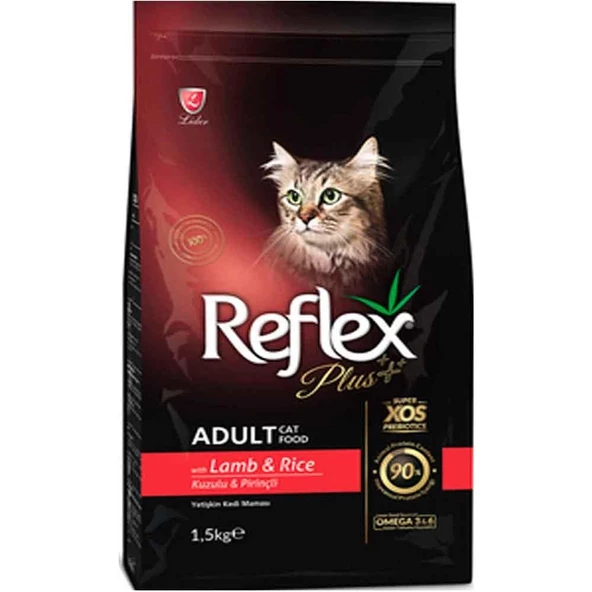 Reflex Plus Kedi Maması Kuzu Etli 1,5 Kg