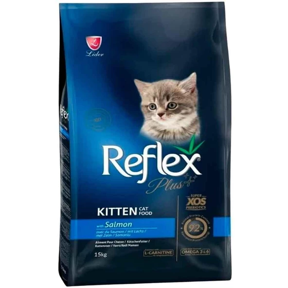 Reflex Plus Kitten Somonlu Yavru Kedi Maması 15 Kg