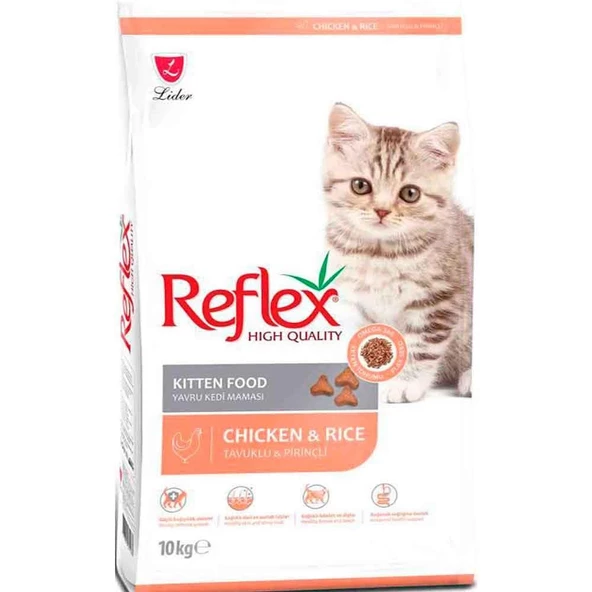 Reflex Kitten Yavru Kedi Maması Tavuklu 10 Kg