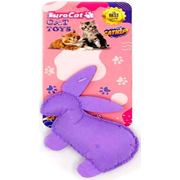 EuroCat Toys Tavşan Şeklinde Kedi Oyuncağı