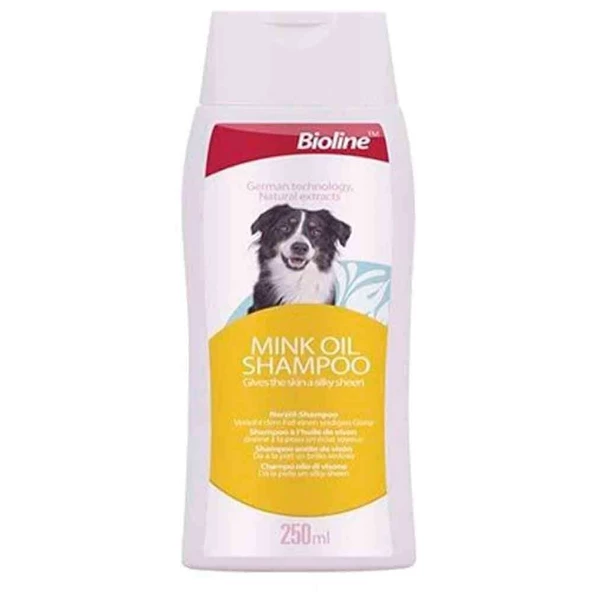 Bioline Vizon Yağı Özlü Köpek Şampuanı 250 Ml
