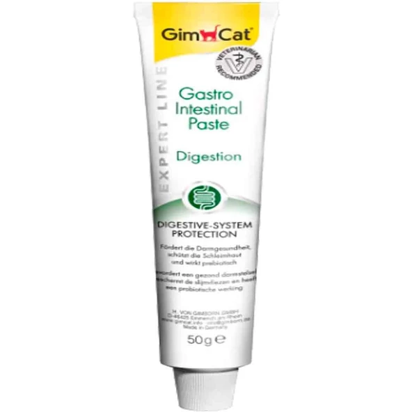 GimCat Gastrointestinal Sindirim Sistemi Destekleyici Kedi Macunu 50 Gr