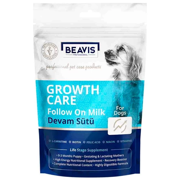 Beavis Growth Care Yavru Köpek Devam Sütü 200 gr