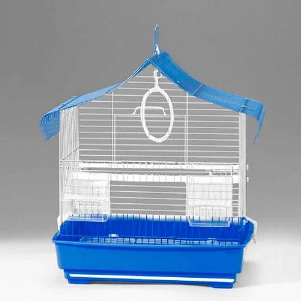 Euro Gold Kuş Kafesi Üçgen Çatılı Karışık Renkli 1115A - 3