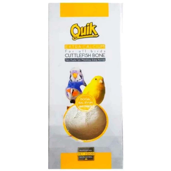 Quik Mürekkep Balığı Kemiği Gaga Taşı Küçük