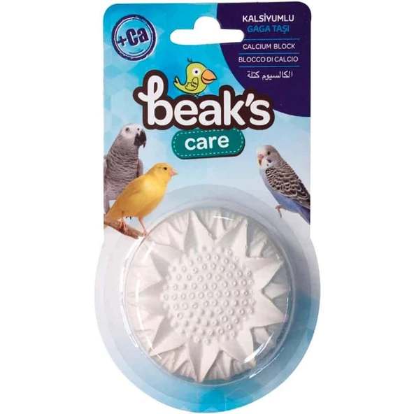 Beaks Care Kuşlar İçin Kalsiyumlu Gaga Taşı 7 cm