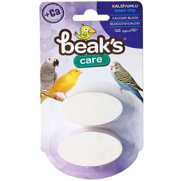 Beaks Care Kuşlar İçin Kalsiyumlu Gaga Taşı 2 Adet