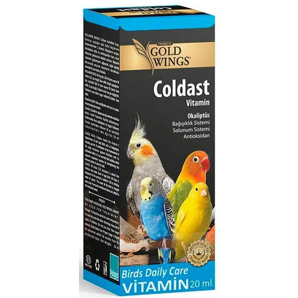 Gold Wings Premium Coldast (Solunum Sistemi Antioksidan) 20cc