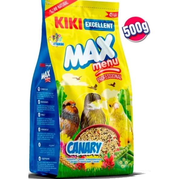 Kıkı Excellent Max Menu Kanarya Yemi 500 Gr