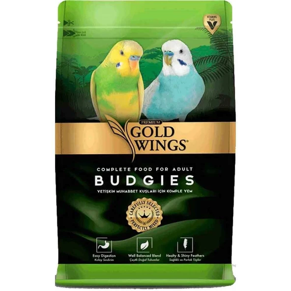 Gold Wings Premium Muhabbet Yemi 1 Kg