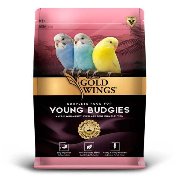 Gold Wings Premium Yavru Muhabbet Yemi 1Kg