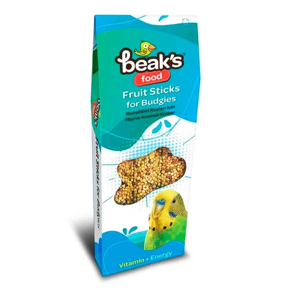 Beaks Muhabbet Kuşu Krakeri Meyveli 90 gr