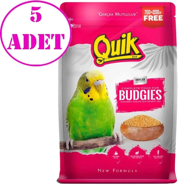 Quik Muhabbet Yemi 750+250gr 5 AD