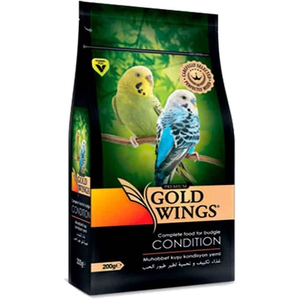 Gold Wings Premium Muhabbbet Kondisyon Yemi 200 gr
