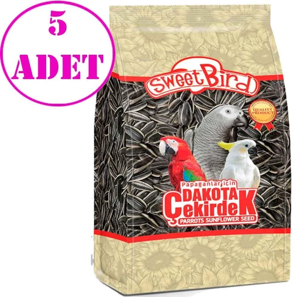 Sweet Bird Dakota Papağan Çekirdeği 600 Gr 5 AD