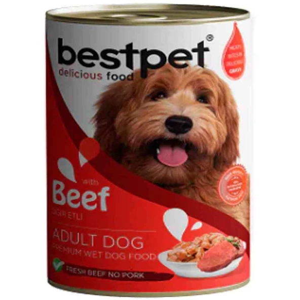 BestPet Sığır Etli Köpek Konservesi 400gr