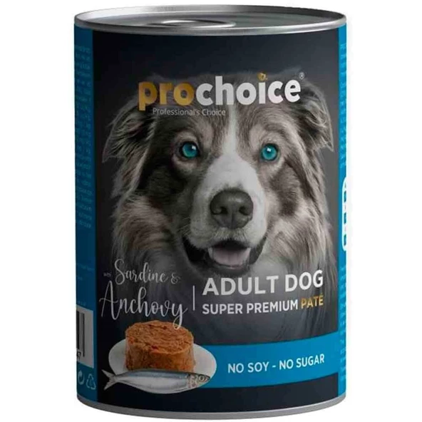 Pro Choice Sardalya ve Hamsili Pate Köpek Konservesi 400 Gr
