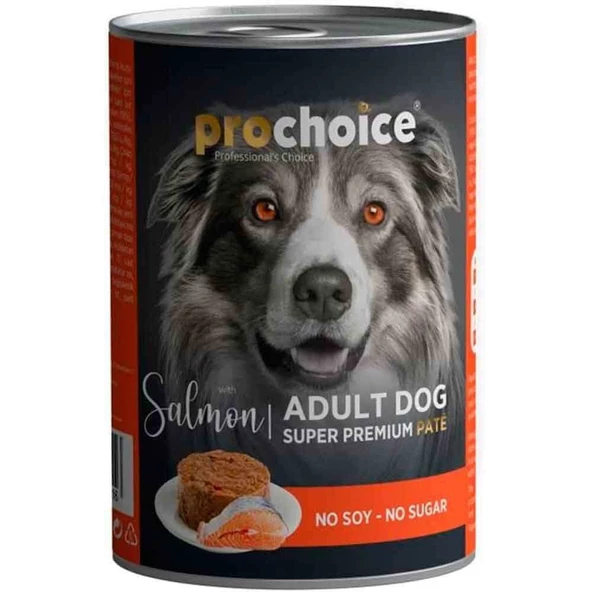 Pro Choice Somonlu Pate Köpek Konservesi 400 Gr