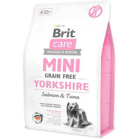 Brit Care Tahılsız Yorkshire Somonlu Köpek Maması 2 kg