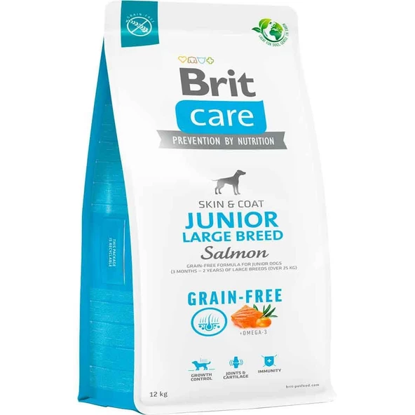 Brit Care Tahılsız Somonlu Büyük Irk Yavru Köpek Maması 12 Kg
