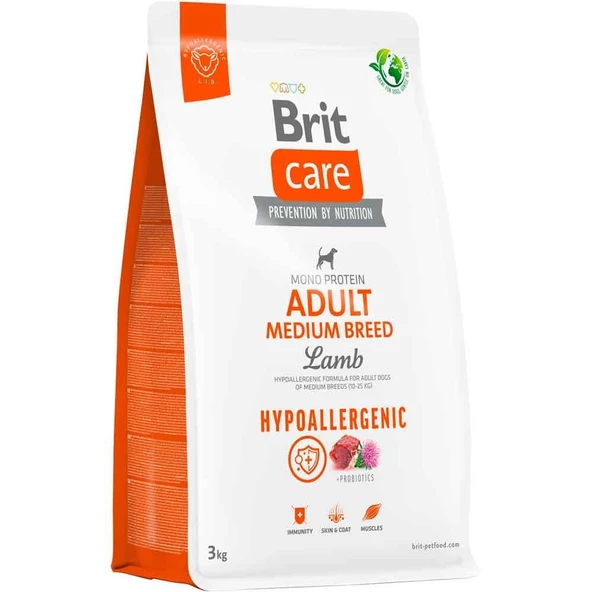 Brit Care Kuzu Etli Hypoallergenic Köpek Maması 3 Kg