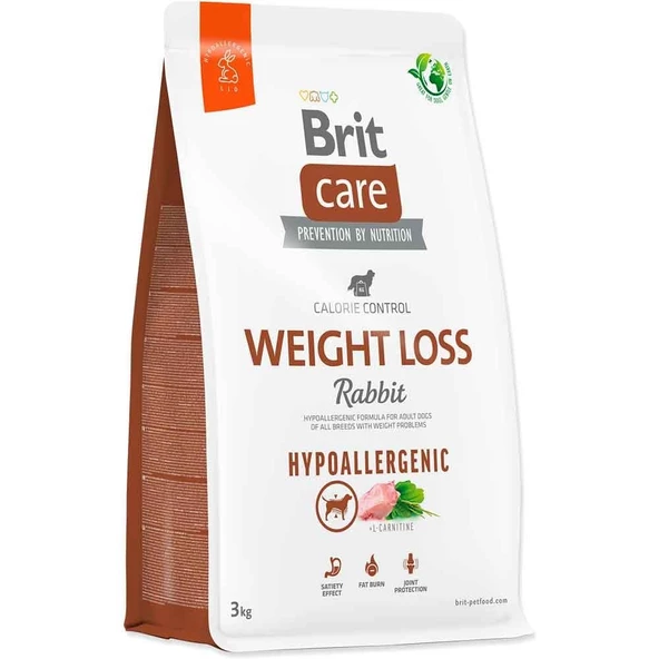 Brit Care Tavşanlı Hypoallergenic Köpek Maması 3 Kg