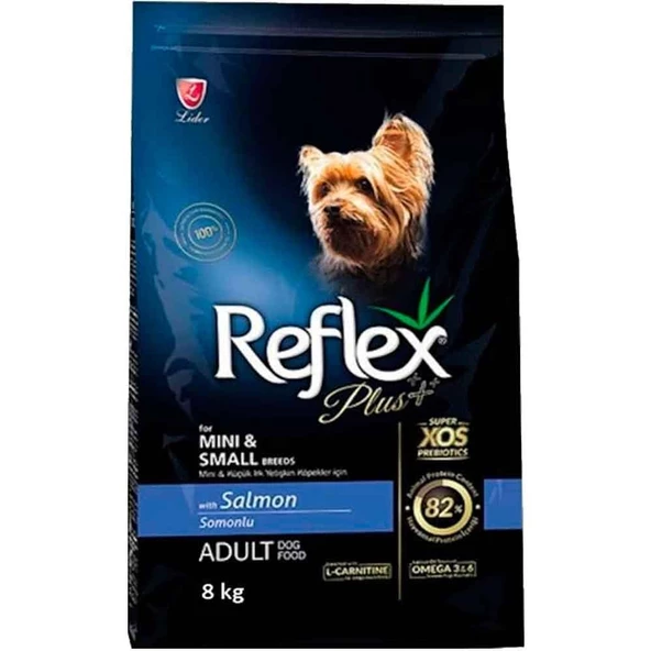 Reflex Plus Küçük Mini Irk Somonlu Yetişkin Köpek Maması 8 Kg