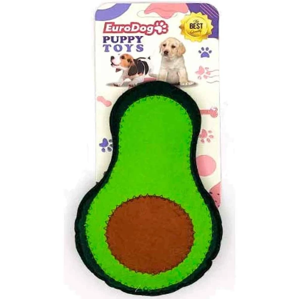 EuroDog Puppy Pet Toys Avokado Şeklinde Köpek Oyuncağı