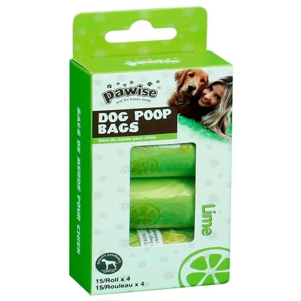 Pawise Pislik Torbası 15 Yaprak X4 Limon Kokulu ürün görseli 1