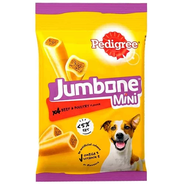 Pedigree Jumbone Mini Sığır Etli Köpek Ödülü 160 gr