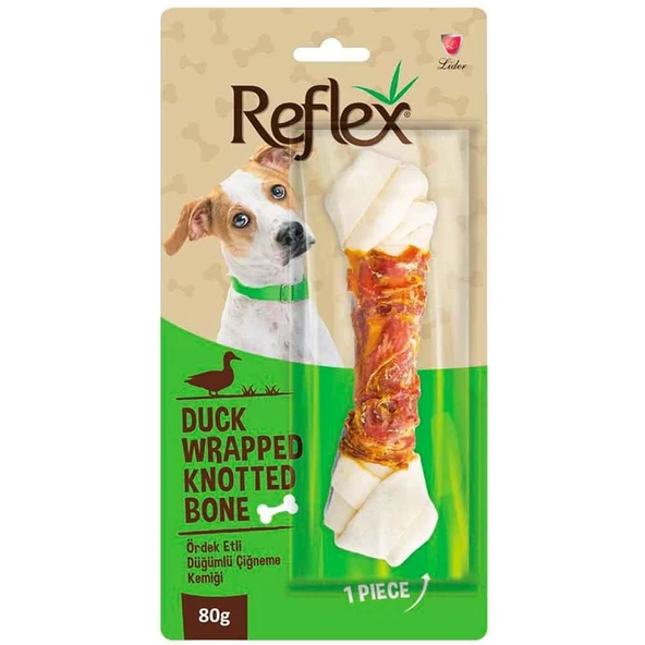 Reflex Ördek Etli Düğümlü Kemik 80 Gr