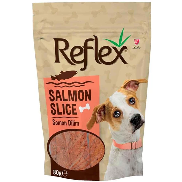 Reflex Köpek Ödülü Somon Etli Dilim 80 Gr