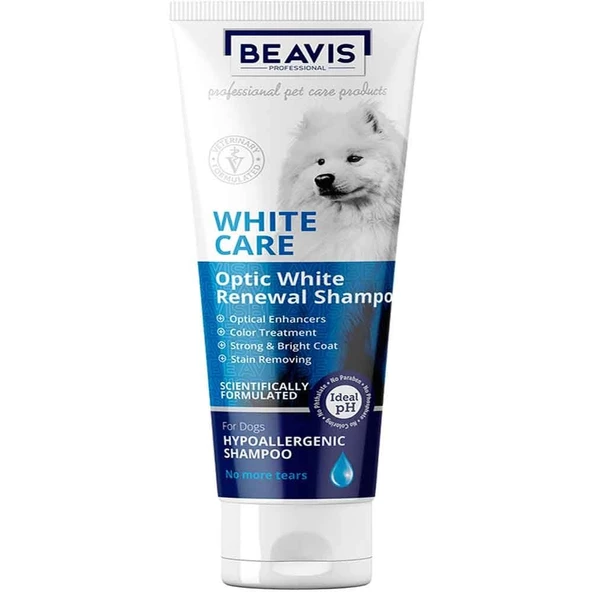 Beavis Beyaz Tüylü Köpekler için Şampuan 250 Ml