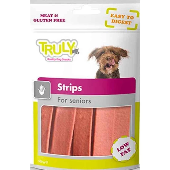 Truly Yaşlı Köpek Yumşak Ödülü Düşük Yağlı Etsiz 100 Gr