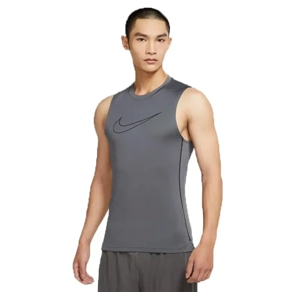 Nike Pro Dri-FIT Top Sleeveless Tight Gri Erkek Atlet DD1988-068