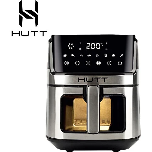 Hutt Oa6 Air Fryer 6,5 Lt. Cam Kapaklı Xxl 1700W Yağsız Fritöz Oa6 - 5