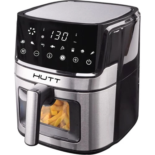 Hutt Oa6 Air Fryer 6,5 Lt. Cam Kapaklı Xxl 1700W Yağsız Fritöz Oa6