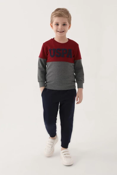 U.S. Polo Assn. 1500 Shiny Erkek Çocuk Pijama Takımı