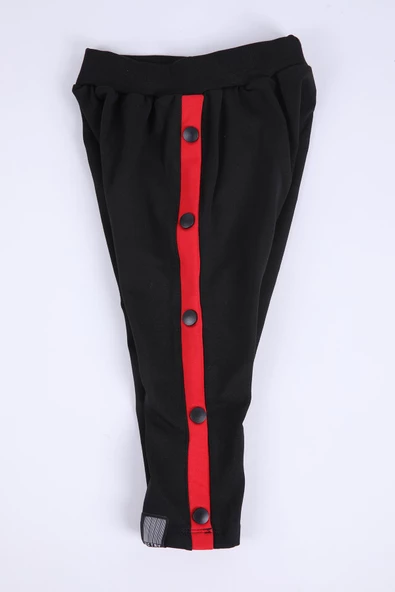 Babyhola Yandan Çıtçıtlı Erkek Çocuk Şalvar Pantolon 36034 - 4