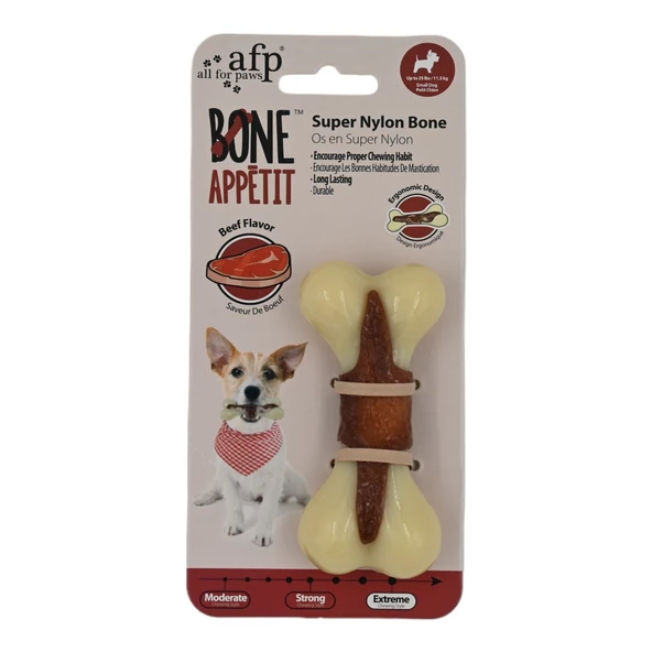 Bone Appetit - Super Plastik Kemik - Dana Eti Aromalı